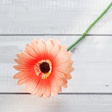 할메이드 생화같은 국화 조화 꽃 hf32 거베라 1p, hf32 거베라 1p 핑크, 1개