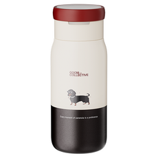 굼 휴대용 경량 스테인리스 보온보냉 텀블러, 1개, 510ml, 밀크 커피 1개, 510ml, 밀크 커피