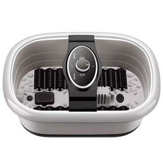 스팀 족욕기 발찜질 버블 지압 마사지 습식 족탕 욕조, 기계식/풋마사지/버블기능, 1개