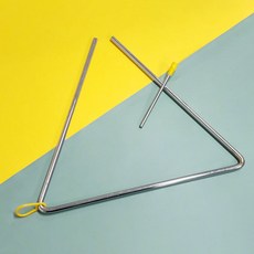 [FullyJully Store] 트라이앵글 12인치 음악시간 학용품 대형트라이앵글 악기 준비물, 상세페이지 참조, 1개