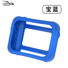 다이빙 컴퓨터 실리콘 보호대 커버 페레그린 오염 방지 방진 스쿠버 액세서리, Blue, 1개