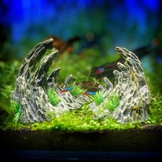 아쿠아필 어항 장식 레이아웃 협곡, 1세트