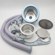 Abiang 韓國製 Cream Clean 浮雕排水口套組, 1套, (上蓋)隨機出貨