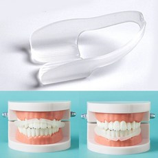 이악물기 수면용 방지 슬립케어 치아 가드 마우스피스 치아 소음방지 품 취침용 마찰 맞물림 가드 보호 dew+78056le