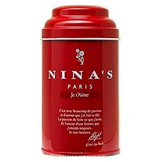 니나스 파리 쥬 뗌므 떼 니나스 아이 러브 유 루즈 티 Nina's Paris Je t'Aime Thé Nina's I Love You Loose Tea in Origin, 1개