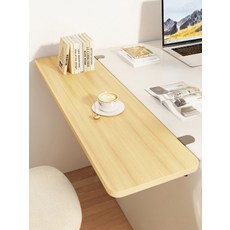 확장형책상 데스크탑 보드 접이식 책상 보조 테이블 사무실, 원목 20x40cm 접이식