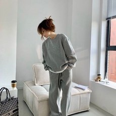 大尺碼套裝 胖MM特大碼寬鬆顯瘦紫色衛衣運動服兩件套裝女春秋S-8XL