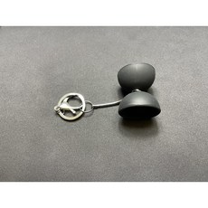 三鈴SUNDIA 小可愛吊飾鈴2代 扯鈴配件 個性化裝飾 鈴聲清脆, 吊飾鈴2代-黑, 1個