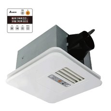 【台達電子】多功能浴室廁所涼暖風機-豪華300系列遙控型韻律風門-適用3-6坪(VHB30ACMRT-A/VHB30BCMRT-A), 豪華300型-線控, 110V