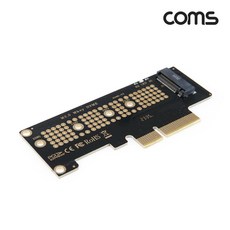 컴스 M.2 NVME SSD to PCI-E 4x 어댑터 변환 카드
