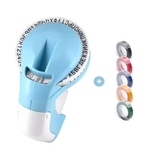 러시아 휠 9mm Dymo 3D 리필 B90 TPL 자체 접착 프린터 12965 OMEGA 엠보싱 라벨 메이커 타자기와 유사, 06 Set-3