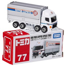 TAKARA TOMY 多美小汽車 NO.77 日野日本通運車 TM077A, 1個