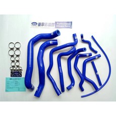 普菲迅國際 HONDA CRV四代 2.4L 13-17年 強化矽膠水管10件組 耐高溫抗老化 提升冷卻效率, 1個, 藍色