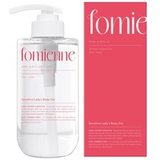 포미엔느 센서티브 레이디스 수용성 바디 젤, 1개, 500ml