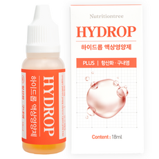 하이드롭 플러스 강아지 고양이 프로폴리스 액상 영양제 18ml, 1개, 면역/항산화, 30회분