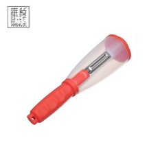 원통 단일용 커팅기 채썰기 방망이 스테인레스 강판 만능, 1개, 레드