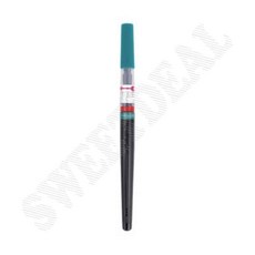 펜텔 컬러 브러쉬 터쿼이즈 1P 캘리그라피도구 브러쉬펜