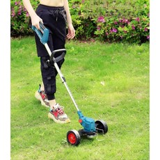 하이굿럭 예초기 잔디깍기 제초 배터리 전동 전기, 강력 2000mAh, 1개, 기본 색상