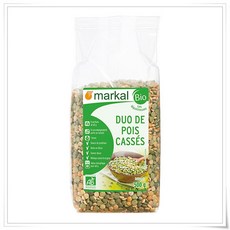 마칼 듀오 스플릿 피스 그린 옐로우 완두콩, 4개, 500g