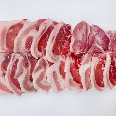 홈파티 캠핑 프리미엄 한돈 특수부위 모듬 뒷고기, 2개, 450g