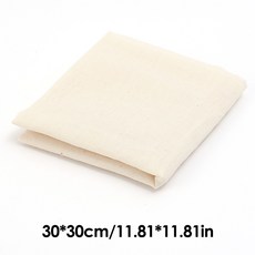 재사용 가능한 필터 천 너트 밀크 메쉬 여과기 면 섬유 치즈 천 맥주 홈브루 필터 천 주방 음식 채반 도구, [01] 30x30cm, 1개