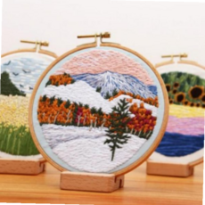 diy 집콕 키트 장식 자수 프랑스자수 풍경 59000EA 1EA, 풍경8