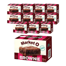 오리온 마켓오 New리얼브라우니 20g 12 ja유통, 12박스