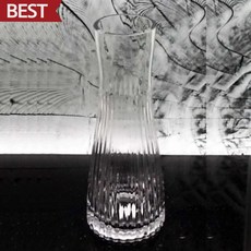 스트라이프 유리화병 무브온 꽃병 물병 인테리어 장식 소품 커머스픽101