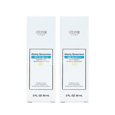 애터미 선크림 베이지 60mL 두개, 2개