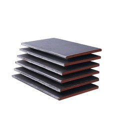 6팩 10.2x5.1x0.3cm(4x2x0.1인치) 1095 스틸 플랫 스톡 바 블레이드 빌렛 블랭크 나이프 제작용 다마스커스 355643