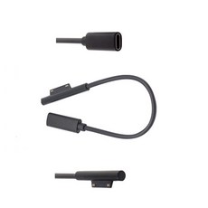 適用微軟 Surface Type C PD 電源線, 1個, 20cm母頭塑膠線