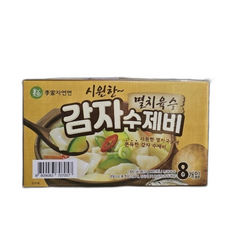 이가자연면 시원한 멸치육수 감자수제비 6인분 1104g 코스트코(8인분으로 변경), 1.104kg, 1개