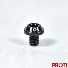偉倫精品零件 PROTI M4全系列鈦合金螺絲 M4螺絲 錐頭 錐形螺絲 平頭 圓柱, 1個, M4L05-U02,顏色備註(金/藍/黑/銀)