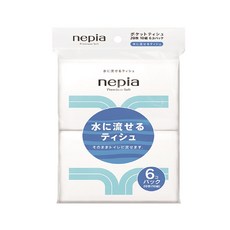 【Nepia】日本王子極致柔順面紙(10抽)6包入, 1個, 一組(6包), 10張
