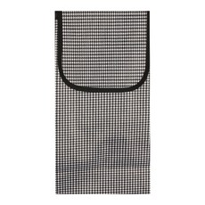 장바구니캐리어 가방 중형 쇼핑카트 리필 시장 카트기 교체용 교체 수레 핸드 바퀴 천 커버, 1개, 블랙 체크_가방_중형