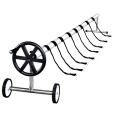 수영장 덮개 롤러 권선기 와인더 필름 방수포 풀장 2m, 2-2.7M, 1개