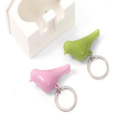 레보 열쇠고리 핑크 그린 열쇠고리링