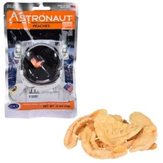 우주 비행사 동결 건조 복숭아 (파우치) Astronaut Freeze Dried Peaches (Pouch), 1개