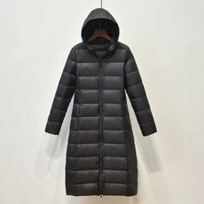 오리털 블랙 롱패딩 그레이 다운 경량 여자 자켓 여성