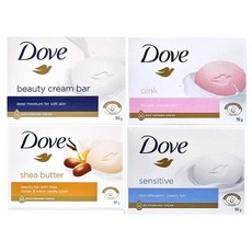 도브 비누 뷰티바 90g 8개 크림 핑크 센서티브 시어버터, 크림4개, 센서티브4개