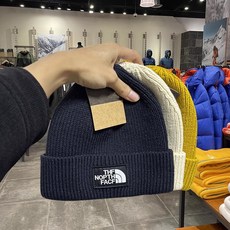 潮流北面針織帽子 男女毛線帽 冬款學生帽 加厚保暖護耳運動帽子