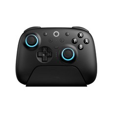 8BitDo 얼티메이트2 NS버전/블루투스 버전 무선 컨트롤러 게임스틱 게임패드 충전받침대포함, 1개, 002 블랙NS버전-단품