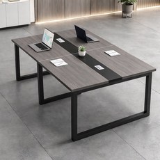 고급 현대 가구 심플한 사무실 회의 테이블 업소용회의책상, HY01