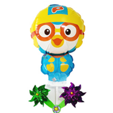 토이랄라 국산 캐릭터 바람개비풍선 피카츄 아기상어 하츄핑 뽀로로 신비, 11.뽀로로