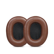 Roland RH200S RH 5耳機專用耳罩套組：頭戴式耳機保護、替換耳套及頭梁保護，台灣現貨, 棕色【小羊皮】-9, 1個