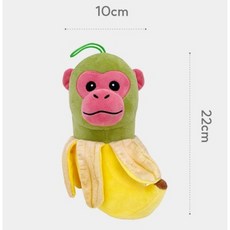 침판지니 바나니니 인형 22cm 대형 이탈리안 브레인롯 봉제인형, 1개
