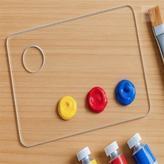 생활용품전문몰 투명 아크릴 팔레트 2개입 10X15 바렛트