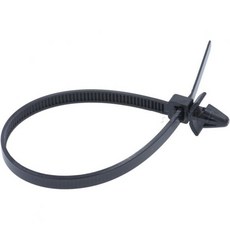 렉스카 30 pcs 자동차 푸시 마운트 스트랩 케이블 타이 수입품 길이 200mm 도요타 혼다 닛산 마쓰다 스바루 현대 기아와 호환됨