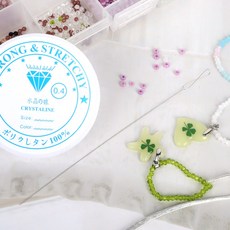 비즈공예 비딩 비즈바늘 0.4mm, 본상품