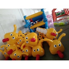 체육대회용품 토끼 팬더 에어바운스 운동회 단체게임 애벌레, A. 성충 애벌레(7명) 두꺼워짐, 1개